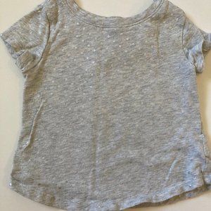 Old Navy Girls' Metallic Polka Dot T-Shirt